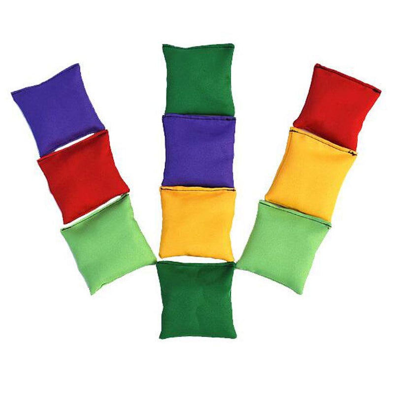 Halloluck 12 Pack 2inch/5cm Nylon Bean Bags Children Family Adults Outdoor Yard Games Bean Bag Toss Carnival Toy Bean Bag Toss Game - Image 4